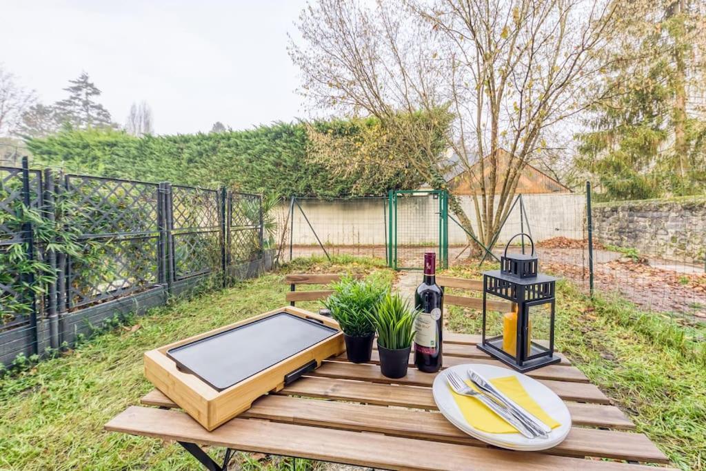 Cocoon - Jardin - Boite A Cle - Wi-Fi Lejlighed Baulne Eksteriør billede